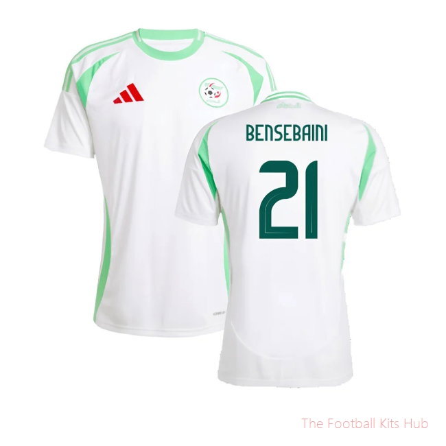 Dynamic Algeria Bensebaini 21 Home Shirt 2024/25 Edition-Unisoccer Shop